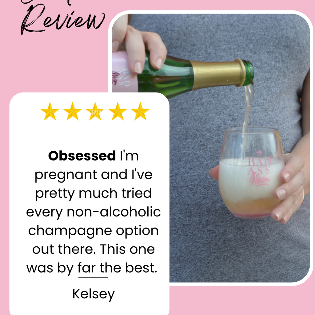 Christmas gift for pregnant moms — alcohol-free sparkling wine made in Europe.

Non-alcoholic wine gift box — perfect for baby shower, pregnancy announcement, or holiday gift.

Guilt-free celebration wine — alcohol-free sparkling drink for expecting moms and breastfeeding mamas.