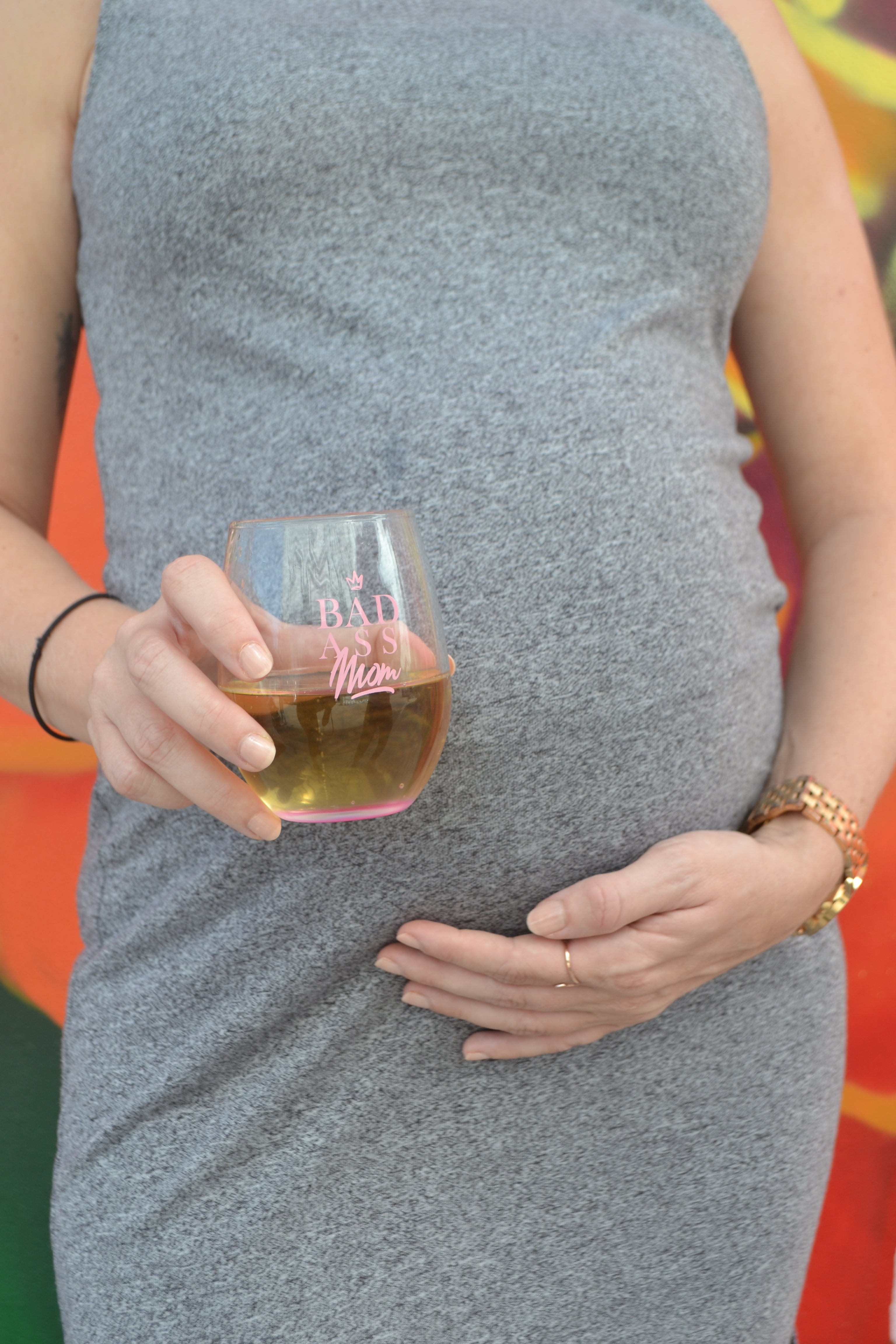 Mini Non-alcoholic Sparkling White wine 200ML - Badass Mom